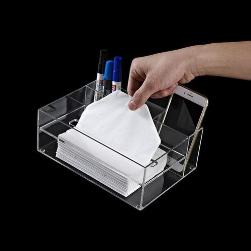 定制批發紙巾盒 亞克力透明家用紙巾盒桌面餐巾紙抽紙盒 亞克力 ,深圳市龍崗區力馳亞克力展示制品廠