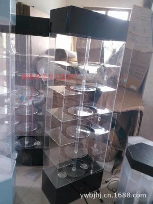 【工廠供應(yīng)雙轉(zhuǎn)盤亞克力旋轉(zhuǎn)展示柜、帶燈精品柜、適合多種產(chǎn)品柜】價格,廠家,圖片,其他廣告展覽設(shè)備,黃德臣-